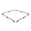 3386 2 expedition perimeter rail kit for 1358mm l x 1425mm w rack