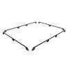 3419 2 expedition perimeter rail kit for 1762mm l x 1475mm w rack