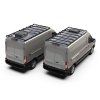 3686 2 ford transit l3h2 148in wb medium roof 2013 current slimpro van rack kit