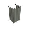 4346 6 rack mount shower cubicle