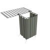 4346 7 rack mount shower cubicle