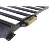 4424 4 10in led light bar vx250 fl 12v 24v flood light and mounting bracket