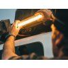 4424 5 10in led light bar vx250 fl 12v 24v flood light and mounting bracket