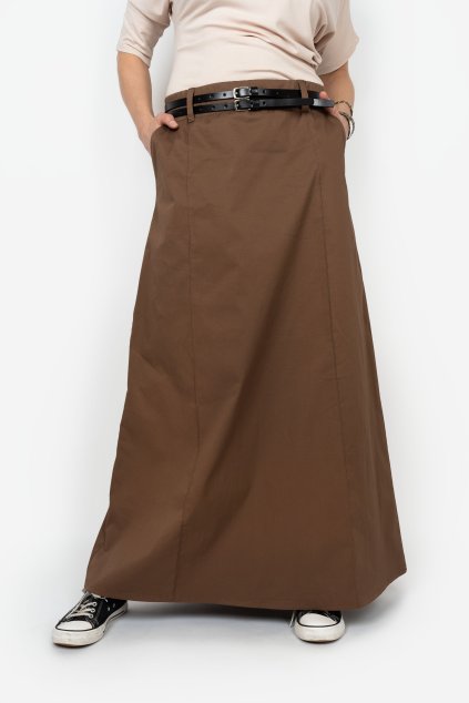 Sukně Long brown (8)
