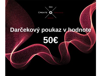 Darčekový poukaz v hodnote 50€