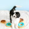 Plyšový mini Donut ZippyPaws, čokoládový