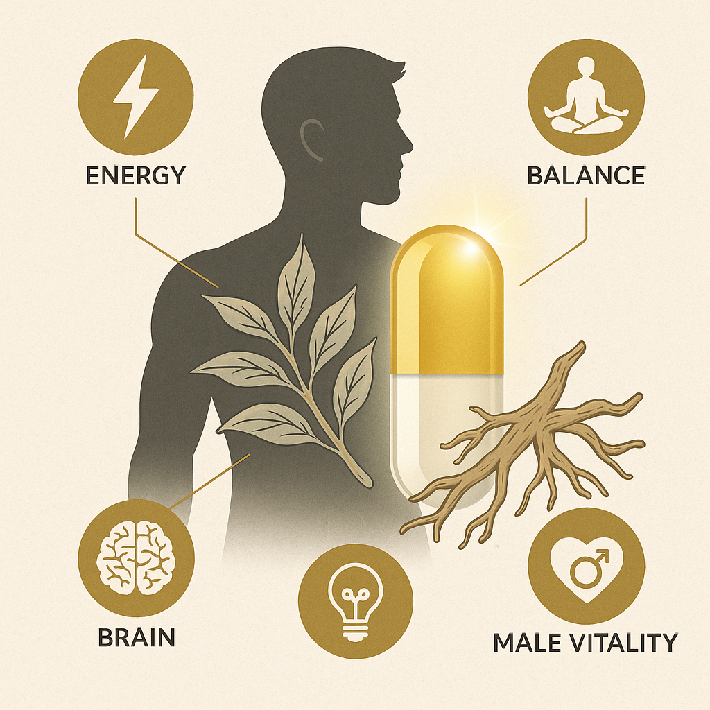 Ashwagandha KSM-66® - Proč jí používáme?