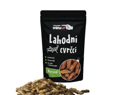 WormUp Lahodní cvrčci 20 g - Prodej po kusech