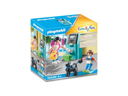 PLAYMOBIL® Family Fun 70439 Turisti s bankomatem