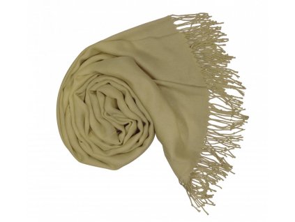 Dámská zelená pashmina P57 / Dámská zelená šála