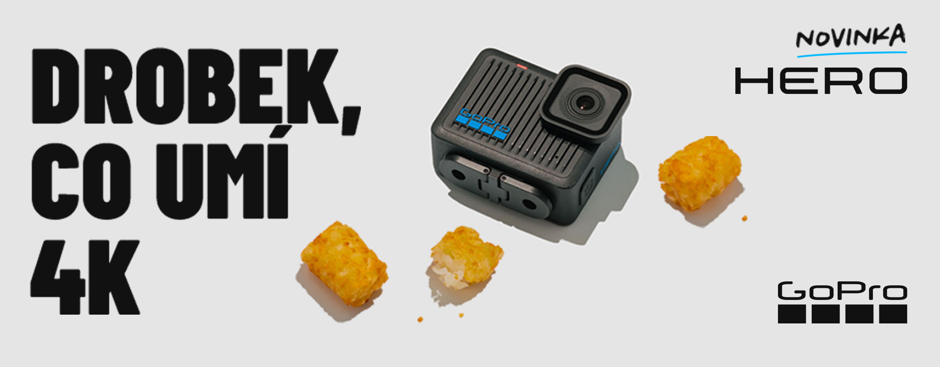 Nová sportovni kamera GoPro HERO (v2024)