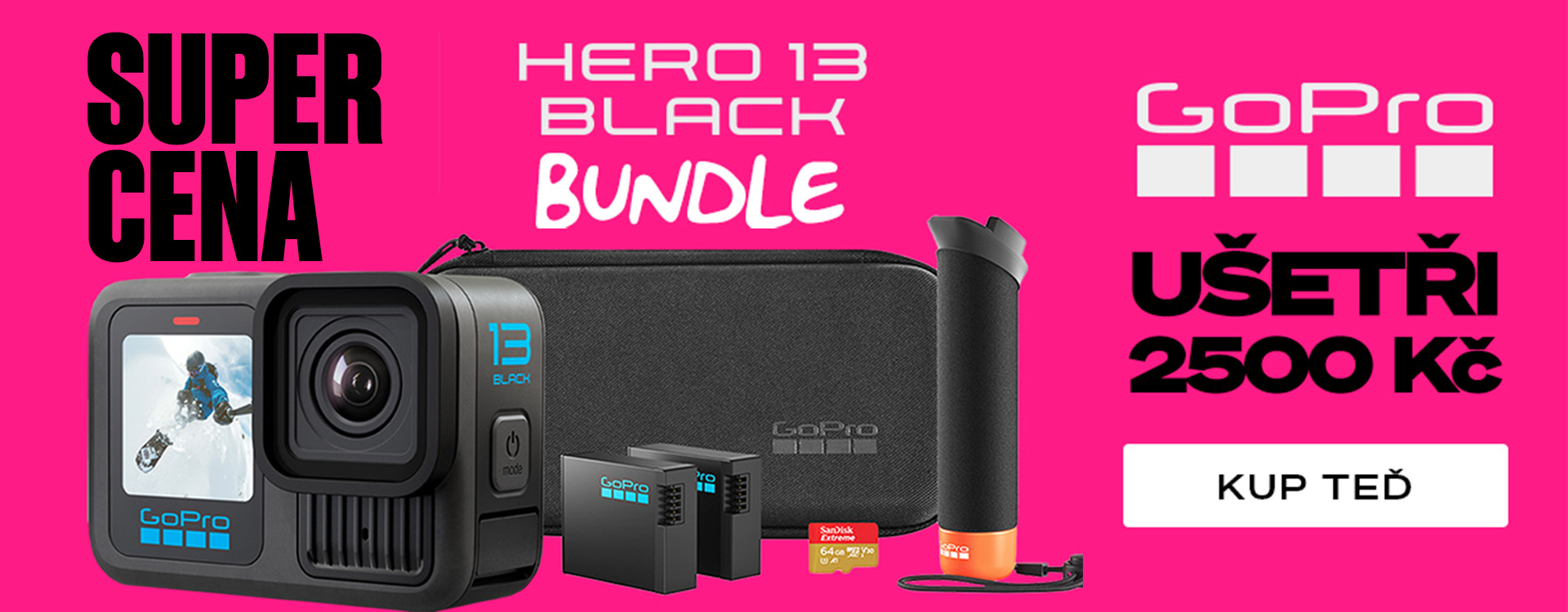 GoPro Hero13 black BUNDLE