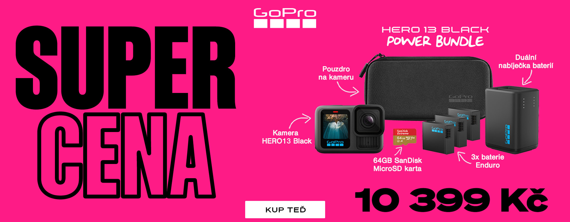GoPro Hero13 black POWER BUNDLE