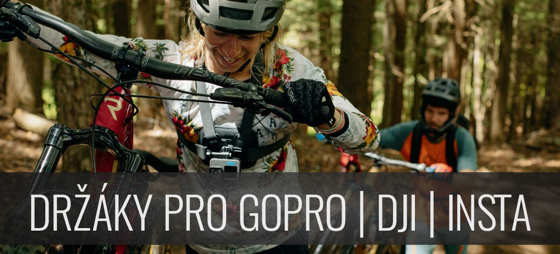 držáky ke sportovním kamerám