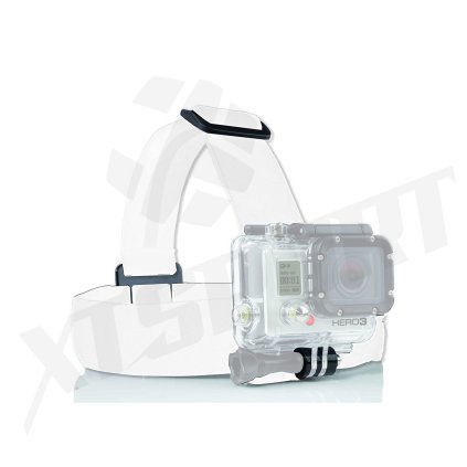 ČELENKA NA HLAVU - BÍLÁ (HEAD STRAP TMC) pro GoPro
