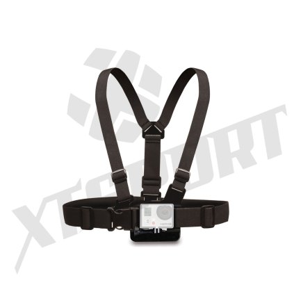 DRŽÁK NA PRSA - CHEST MOUNT - ČERNÝ pro GoPro