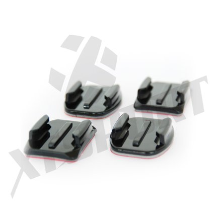 NALEPOVACÍ DRŽÁKY - 2x rovný + 2x zakřivený - černý