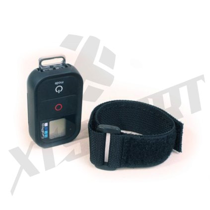 PÁSEK NA ZÁPĚSTÍ pro GoPro WIFI REMOTE - ČERNÝ