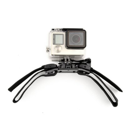 PÁSEK NA CYKLISTICKOU HELMU S PRUDUCHY pro GoPro