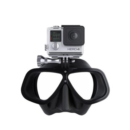 FREEDIVER OCTOMASK (maska s úchytem GoPro) - černá - VYSTAVENÝ KUS