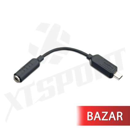 3,5 mm mic adaptér GoPro (HERO3/3+/4 3.5mm Mic Adapter) - VYSTAVENÝ KUS