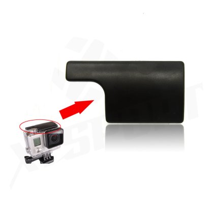 UZAVÍRACÍ PŘEZKA NA KRYT GoPro HERO3+/4 - ČERNÁ - PLASTOVÁ