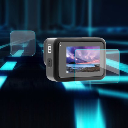 Tempered Glass Lens ( temperované ochranné sklo Hero8 black )