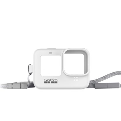 Sleeve + Lanyard ( HERO 9/10/11/12/13 Black ) bílý