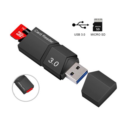 Čtečka karet USB 3.0 microSD High Speed