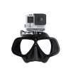 FREEDIVER OCTOMASK (maska s úchytem GoPro) - černá - VYSTAVENÝ KUS