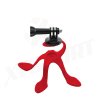 Flexible mount Gekko Tripod - Červený