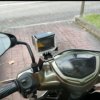Moto CNC držák pro GoPro pod boční zrcátko - ZLATÝ