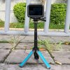 Short Handgrip (Mini držák do ruky a tripod pro GoPro) - MODRÝ