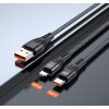 Multifunkční kabel USB 2v1 66W Super Fast Charge - délka 1.2 m