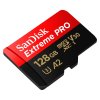 SanDisk Extreme PRO microSDXC 128 GB + SD Adapter 200 MB/s & 90 MB/s A2 C10 V30 UHS-I U3