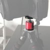 Otočná 360° kulová celokovová hlava 1/4" tripod ball head - ČERVENÁ