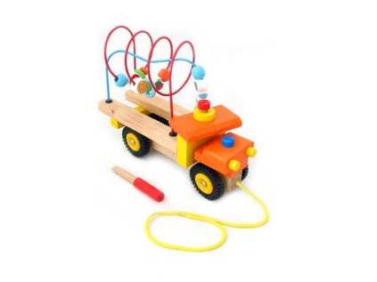 Labyrint na kolečkách autíčka