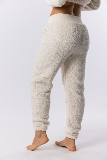 GoldBee Ice Age Sweatpants Creamy White (Barva Creamy White, Velikost L)