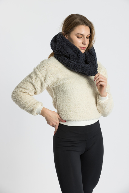 GoldBee Ice Age Circular Scarf Dark Blue (Barva Dark Blue, Velikost M)