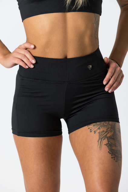 GoldBee Shorts Veve with Pocket Black (Barva Black, Velikost XS)