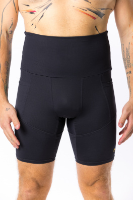 GoldBee Men's Drawstring Shorts Black