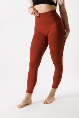 GoldBee Downloading Leggings Red