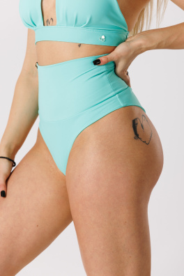 GoldBee Swimwear Pull-on Brazilian Mint Green (Barva Mint Green, Velikost 3XL)