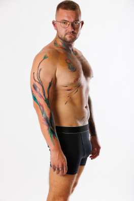 GoldBee Boxer Briefs Navy (Barva Navy, Velikost L)