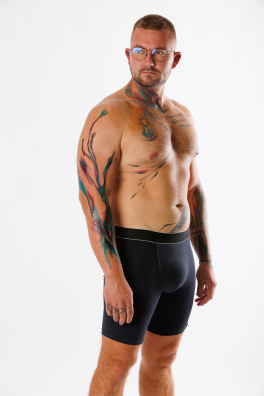 GoldBee Long Boxer Briefs Navy (Barva Navy, Velikost L)