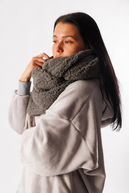 GoldBee Circle Scarf Ice Age Grey (Barva Grey, Velikost M)