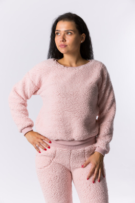 GoldBee Mini Sweatshirt Ice Age Pink (Barva Pink, Velikost L)