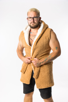 GoldBee Vest Ice Age Naturels (Barva Naturels, Velikost M-L)