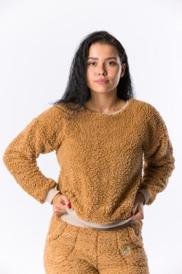 GoldBee Mini Hoodie Ice Age Naturels (Barva Naturels, Velikost L)
