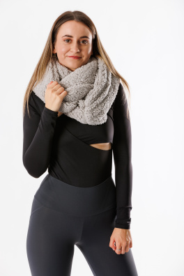 GoldBee Circle Scarf Ice Age Silver (Barva Silver, Velikost M)